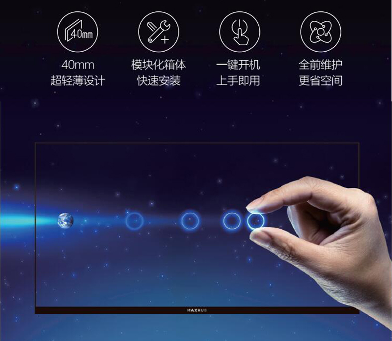 MAXHUB一體化LED小間距顯示屏的優勢